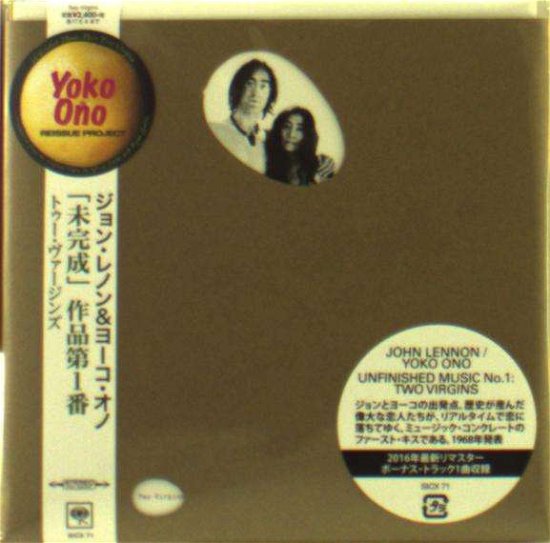 Cover for John Lennon · Unfinished Music No. 1: Two Virgins (CD) [Japan Import edition] (2016)