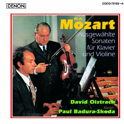 Mozart: Ausgewahlte Sonaten Fur Klav - David Oistrakh - Muzyka -  - 4988001363002 - 24 sierpnia 2010