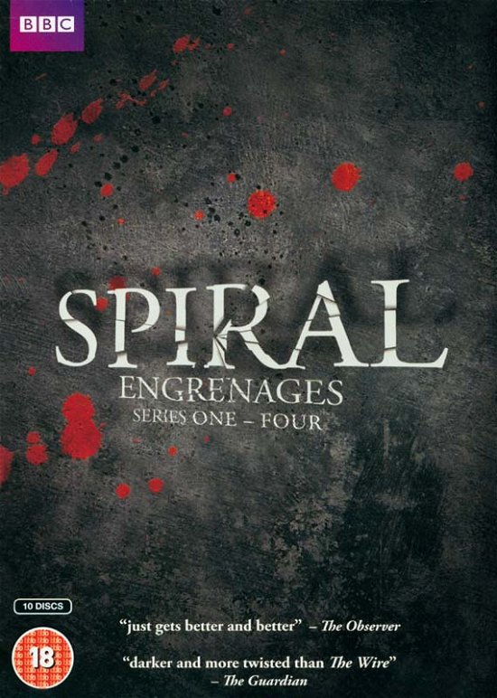 Cover for Spiral S14 Bxst · Spiral Series 1 to 4 (DVD) (2013)