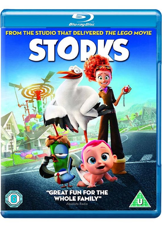 Cover for Storks (Blu-ray) (2017)