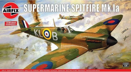 Cover for Airfix · A12001v - Supermarine Spitfire Mk1a Modellbausatz - 1/24 (Toys)