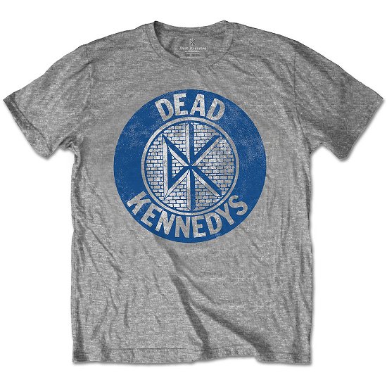 Cover for Dead Kennedys · Dead Kennedys Unisex T-Shirt: Vintage Circle (T-shirt) [size M] [Grey - Unisex edition]