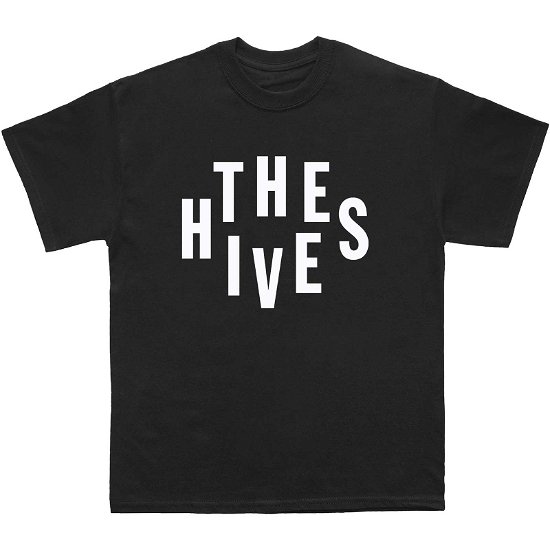The Hives Unisex T-Shirt: Stacked Logo - Hives - The - Merchandise -  - 5056737223002 - 