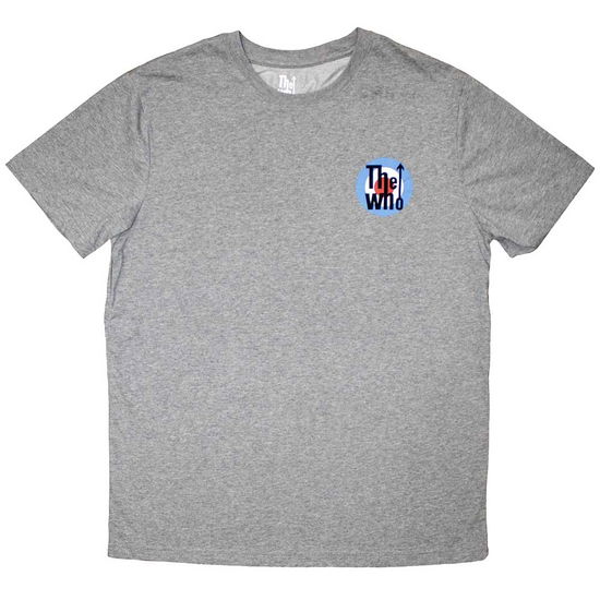 The Who Unisex T-Shirt: Mini Target Logo - The Who - Merchandise -  - 5056737265002 - July 16, 2024