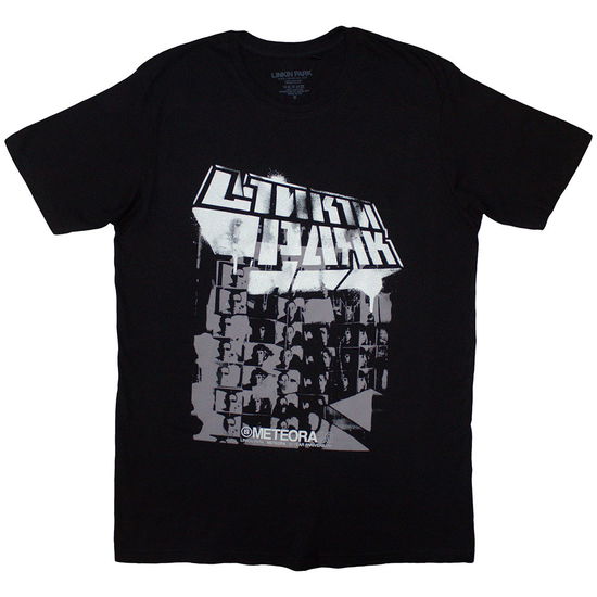 Linkin Park Unisex T-Shirt: Spray Collage - Linkin Park - Merchandise -  - 5056737281002 - September 18, 2024