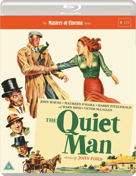 Cover for QUIET MAN THE Masters of Cinema BLURAY · The Quiet Man (Blu-Ray) (2015)