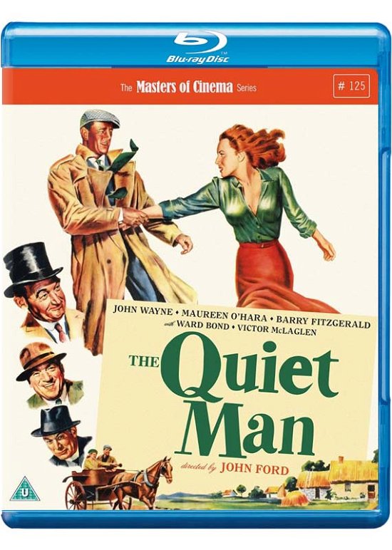 Cover for QUIET MAN THE Masters of Cinema BLURAY · The Quiet Man (Blu-Ray) (2015)