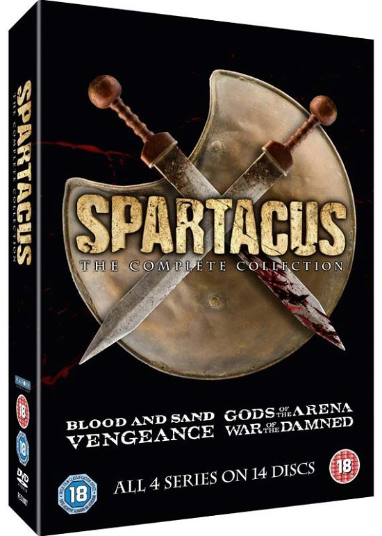 Cover for Spartacus Complete Slim · Spartacus Complete  Slim Edition (DVD) (2015)