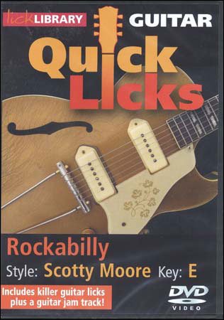 Cover for Instructional · Lick Library Quick Licks Scotty Moore Ro (DVD) (2010)