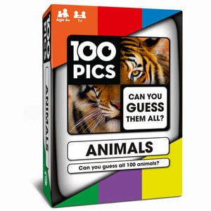 100 PICS Animals - 100 PICS Animals - Brætspil -  - 5060542080002 - 