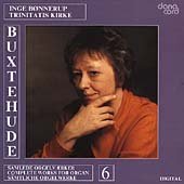 Cover for Buxtehude / Bonnerup · Organ Music 6 (CD) (2009)