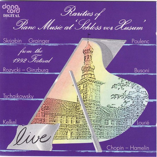 Cover for Rarities of Piano Music 1992 / Various (CD) (2006)