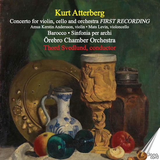 Cover for Atterberg / Andersson / Levin · Concerto for Violin / Cello &amp; Orchestra (CD) (2019)