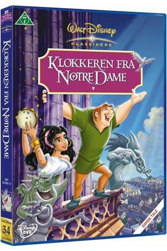 Cover for Disney · Klokkeren Fra Notre Dame (DVD) (2001)