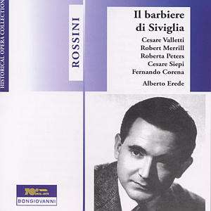 Cover for Cesare Valletti · Barbiere Di Siviglia (CD) (2012)