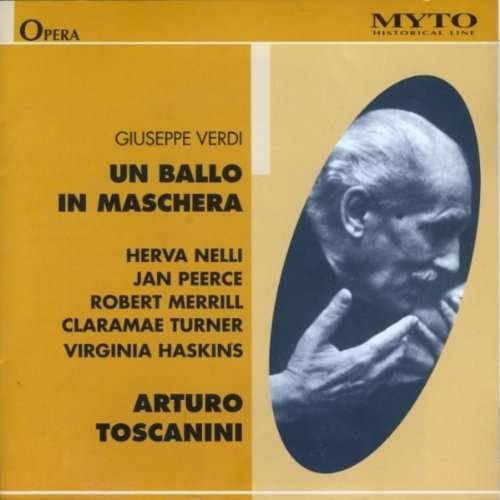 Cover for Verdi / Nelli / Peerce / Turner / Toscanini · Un Ballo in Maschera (CD) (2005)
