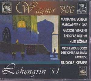 Lohengrin - R. Wagner - Musique - URANIA - 8025726222002 - 30 décembre 2004