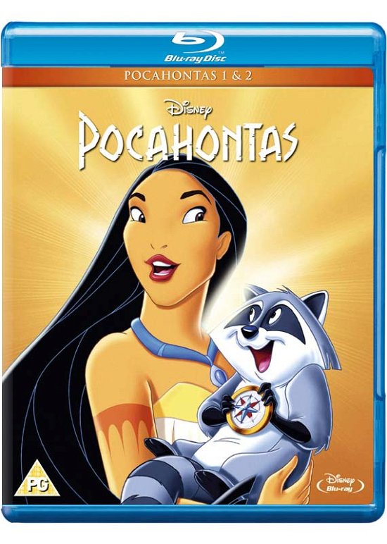 Cover for Pocahontas / Pocahontas II - J · Pocahontas / Pocahontas II (Blu-ray) (2018)
