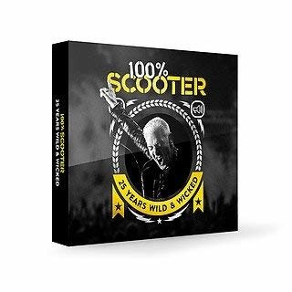Cover for Scooter · 100% Scooter (25 Years Wild &amp; (CD) (2017)
