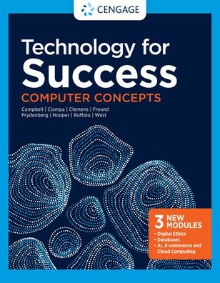 Cover for Ciampa, Mark (Western Kentucky University) · Technology for Success: Computer Concepts (Paperback Bog) [New edition] (2020)