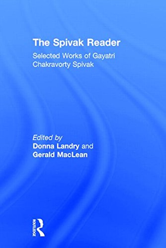 Cover for Gayatri Spivak · The Spivak Reader: Selected Works of Gayati Chakravorty Spivak (Hardcover Book) (1995)