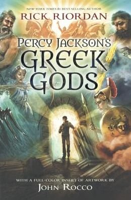 Cover for Rick Riordan · Percy Jackson's Greek Gods (Hardcover bog) [Turtleback School &amp; Library Binding edition] (2016)