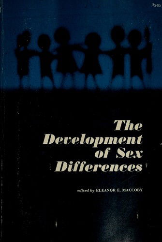 Cover for Eleanor E. MacCoby · Development of Sex Differences (Paperback Book) (1975)