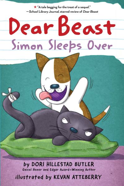 Dear Beast: Simon Sleeps Over - Dear Beast - Dori Hillestad Butler - Books - Holiday House - 9780823452002 - February 8, 2022