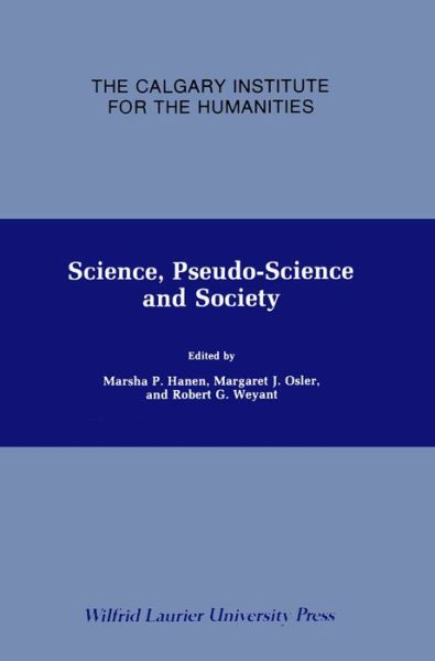 Cover for Science, Pseudo-Science and Society (Paperback Book) (1980)