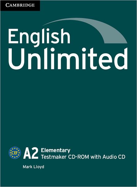 Cover for Mark Lloyd · English Unlimited Elementary Testmaker CD-ROM and Audio CD - English Unlimited (Book) (2012)