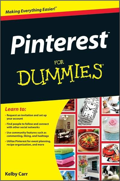 Cover for Kelby Carr · Pinterest For Dummies (Paperback Book) (2012)