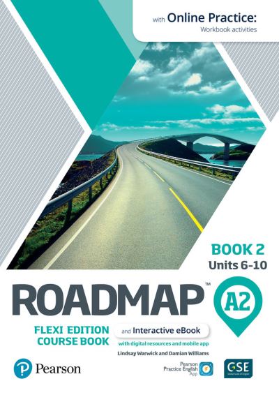 Cover for Lindsay Warwick · Roadmap A2 Flexi Edition Course Book 2 with eBook and Online Practice Access (Book) (2021)