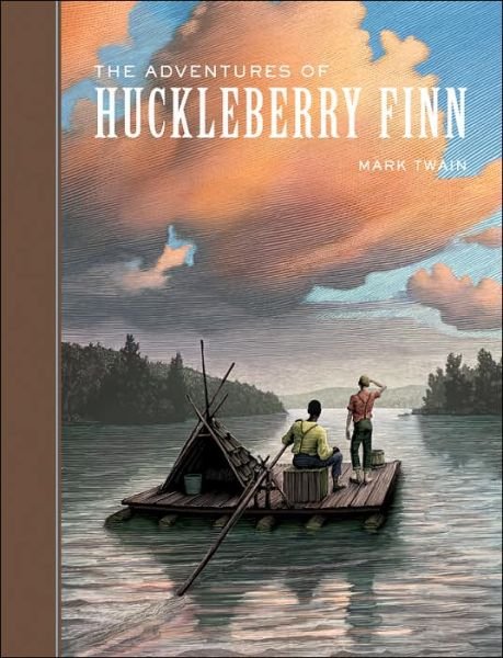 Cover for Mark Twain · The Adventures of Huckleberry Finn - Union Square Kids Unabridged Classics (Hardcover bog) [New edition] (2006)