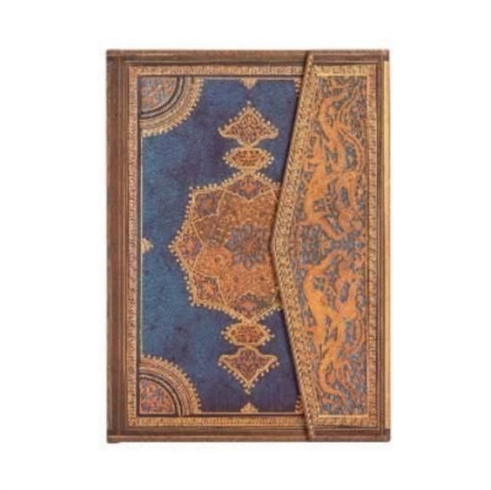 Cover for Paperblanks · Safavid Indigo (Safavid Binding Art) Midi Unlined Hardcover Journal - Safavid Binding Art (Hardcover Book) (2022)