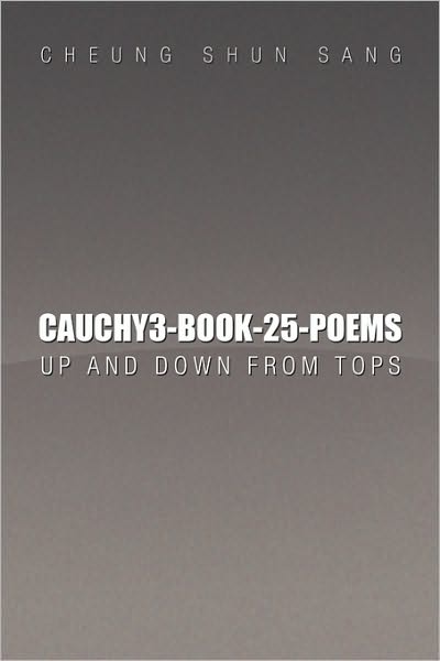 Cover for Cheung Shun Sang · Cauchy3-book-25-poems (Paperback Book) (2010)