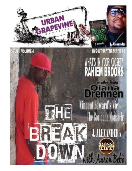 Ms Felisha N Bradshaw · Urban Grapevine Magazine 8-9/2014: Aaron Bebo the Breakdown (Paperback Book) (2014)