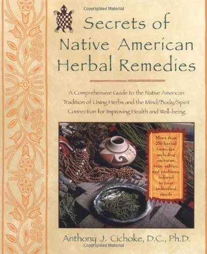 Cover for Anthony J. Cichoke · Secrets of Native American Herbal Remedies: A Comprehensive Guide to the Native American Tradition of Using Herbs and the Mind / Body / Spirit Connection for Improving Health and Well-being (Paperback Book) (2001)