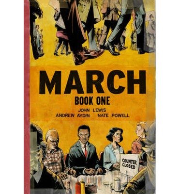 Cover for John Lewis · March: Book One - March (Paperback Bog) [Oversized edition] (2013)