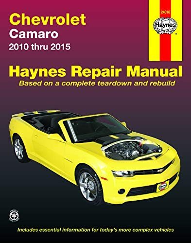Chevrolet Camaro (10-15): 2010-15 - Haynes Publishing - Books - Haynes Publishing - 9781620922002 - September 22, 2016
