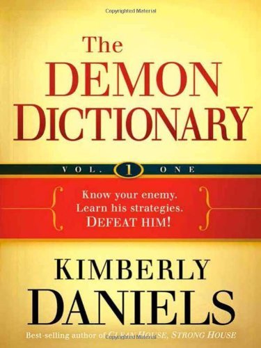 Cover for Kimberly Daniels · The Demon Dictionary (Taschenbuch) (2013)