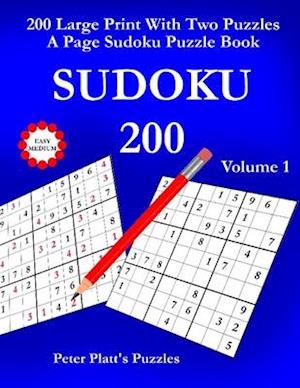 Cover for Peter Platt · Sudoku 200 (Book) (2019)