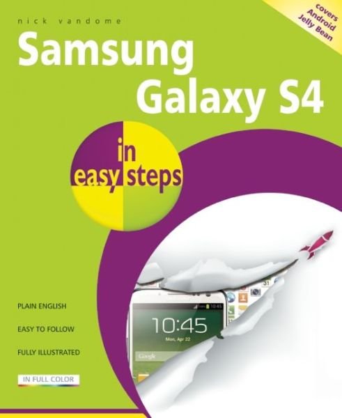 Cover for Nick Vandome · Samsung Galaxy S4 in Easy Steps: Also Covers S3 (Paperback Book) (2013)