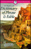 Cover for Ebenezer Cobham Brewer · Dictionary of Phrase and Fable (Paperback Book) [New edition] (1995)