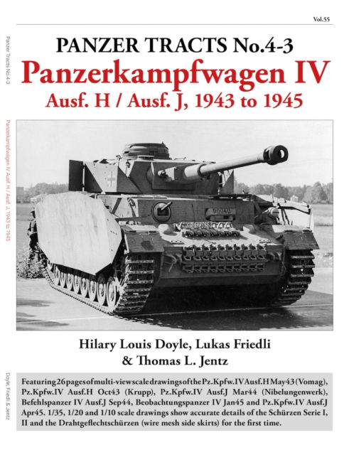 Cover for Hilary Doyle · Panzer Tracts No.4-3: Panzerkampfwagen IV Ausf.H and J (Paperback Book) (2023)