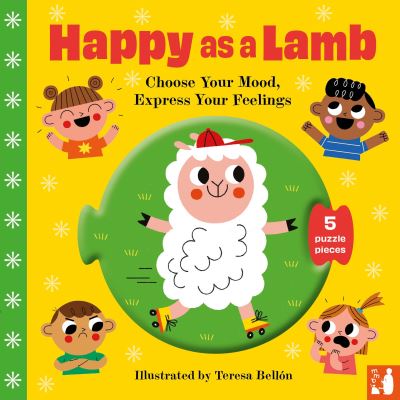 Cover for Mama Makes Books · Happy as a Lamb: A fun way to explore emotions with 2–5-year-olds through play - Choose Your Mood Board Books (Kartongbok) (2024)