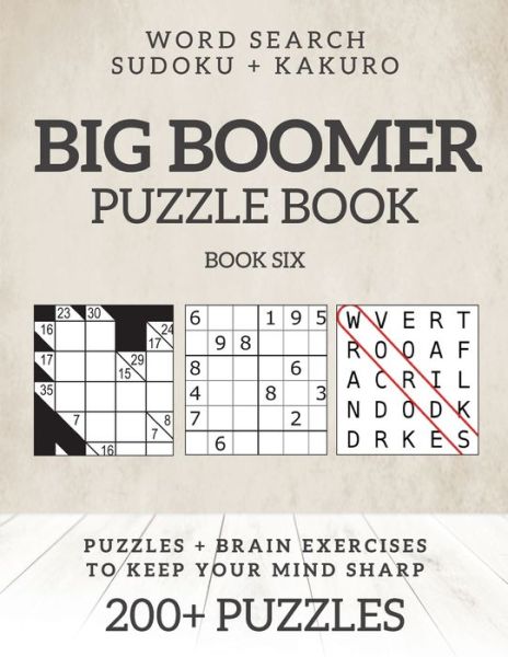 Cover for Barb Drozdowich · Big Boomer Puzzle Books #6 (Paperback Book) (2021)