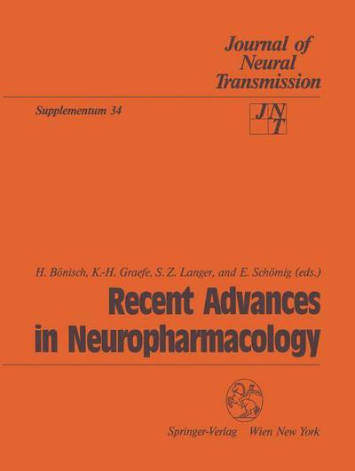 Cover for Herbert Boenisch · Recent Advances in Neuropharmacology - Journal of Neural Transmission. Supplementa (Paperback Book) (1991)