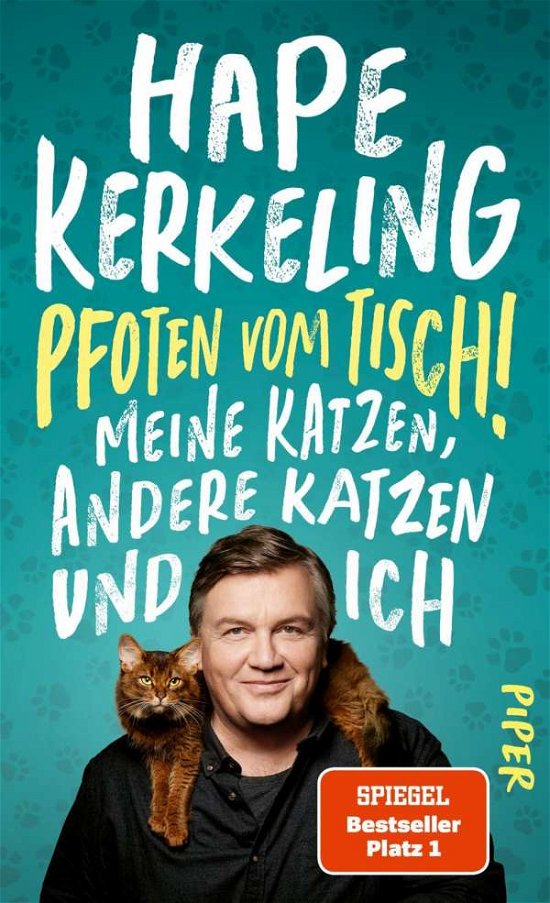 Cover for Hape Kerkeling · Pfoten vom Tisch! (Hardcover bog) (2021)