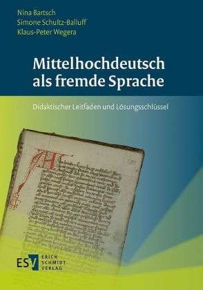 Cover for Bartsch · Mittelhochdeutsch a.fremde Spr. (Book)