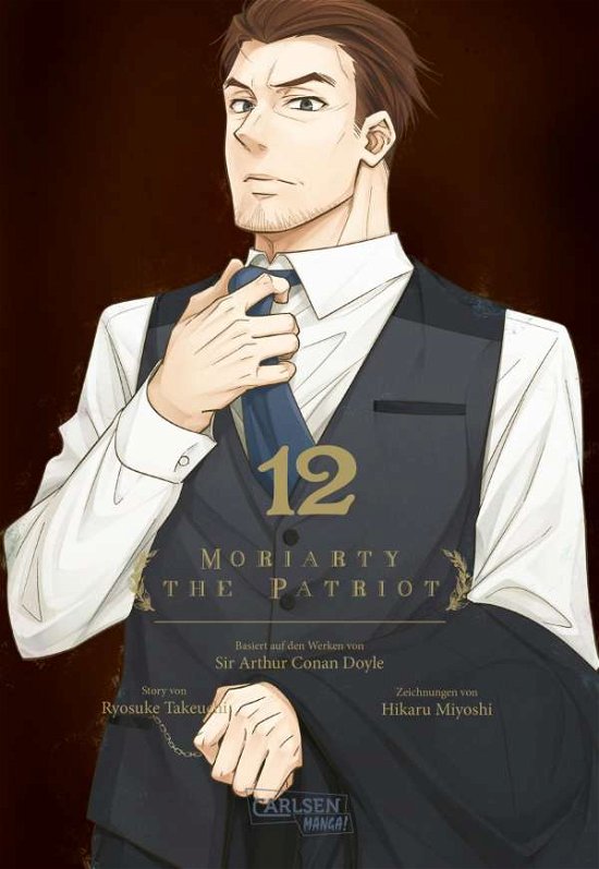 Cover for Ryosuke Takeuchi · Moriarty the Patriot 12 (Paperback Book) (2021)